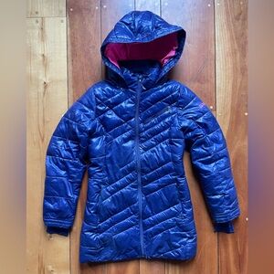 Spyder Girls Long Puffer Purple